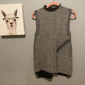 Zara Knit asymmetrical sweater